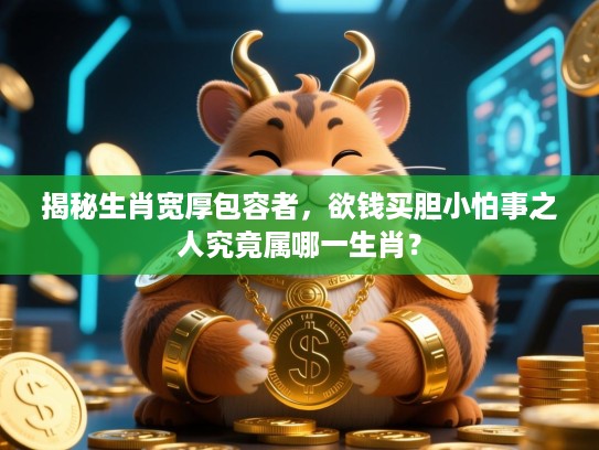 揭秘生肖宽厚包容者，欲钱买胆小怕事之人究竟属哪一生肖？