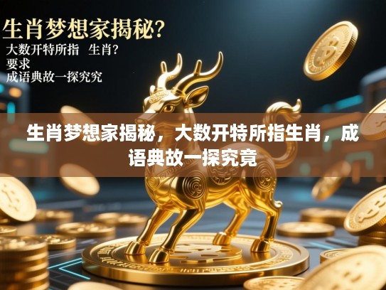 生肖梦想家揭秘，大数开特所指生肖，成语典故一探究竟