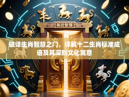 破译生肖智慧之门，详解十二生肖标准成语及其深刻文化寓意