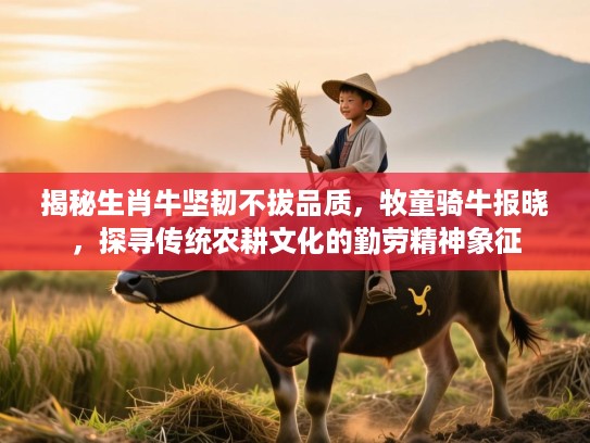 揭秘生肖牛坚韧不拔品质,牧童骑牛报晓,探寻传统农耕文化的勤劳精神象征 揭秘生肖牛坚韧不拔品质,牧童骑牛报晓,探寻传统农耕文化的勤劳精神象征