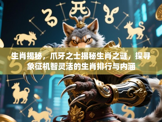 生肖揭秘,爪牙之士揭秘生肖之谜,探寻象征机智灵活的生肖排行与内涵 生肖揭秘,爪牙之士揭秘生肖之谜,探寻象征机智灵活的生肖排行与内涵