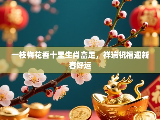 一枝梅花香十里生肖富足，祥瑞祝福迎新春好运