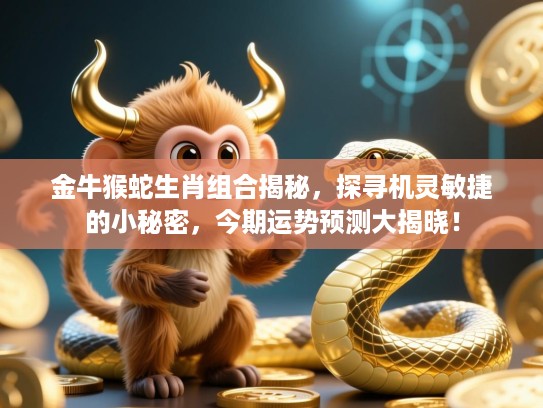 金牛猴蛇生肖组合揭秘，探寻机灵敏捷的小秘密，今期运势预测大揭晓！
