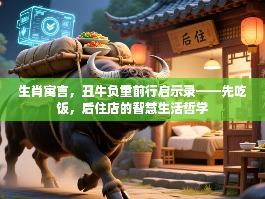 生肖寓言,丑牛负重前行启示录——先吃饭,后住店的智慧生活哲学 生肖寓言,丑牛负重前行启示录——先吃饭,后住店的智慧生活哲学