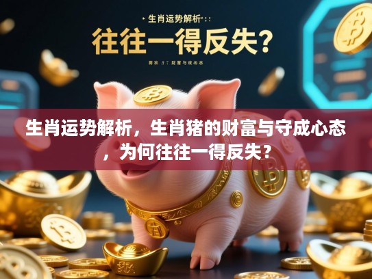生肖运势解析，生肖猪的财富与守成心态，为何往往一得反失？