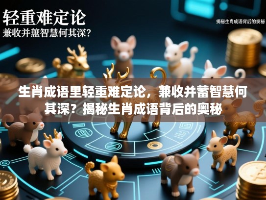 生肖成语里轻重难定论,兼收并蓄智慧何其深?揭秘生肖成语背后的奥秘 生肖成语里轻重难定论,兼收并蓄智慧何其深?揭秘生肖成语背后的奥秘