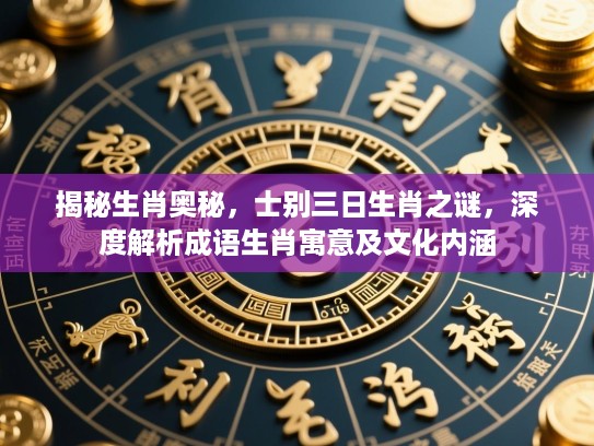 揭秘生肖奥秘，士别三日生肖之谜，深度解析成语生肖寓意及文化内涵