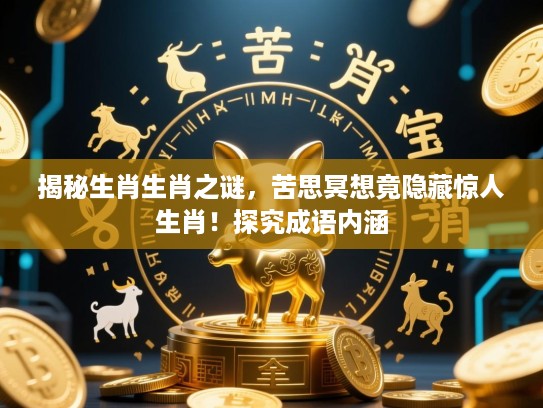 揭秘生肖生肖之谜，苦思冥想竟隐藏惊人生肖！探究成语内涵