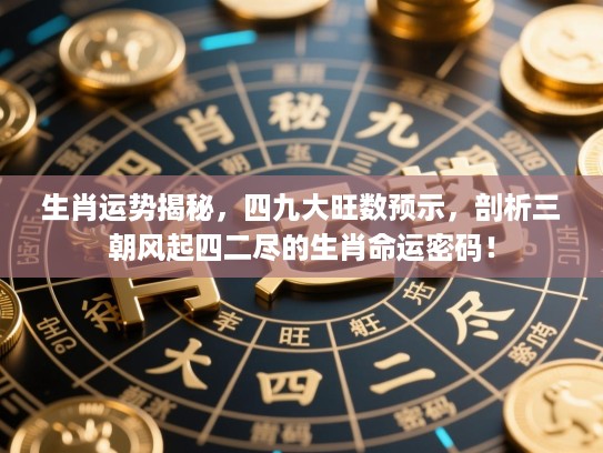 生肖运势揭秘，四九大旺数预示，剖析三朝风起四二尽的生肖命运密码！