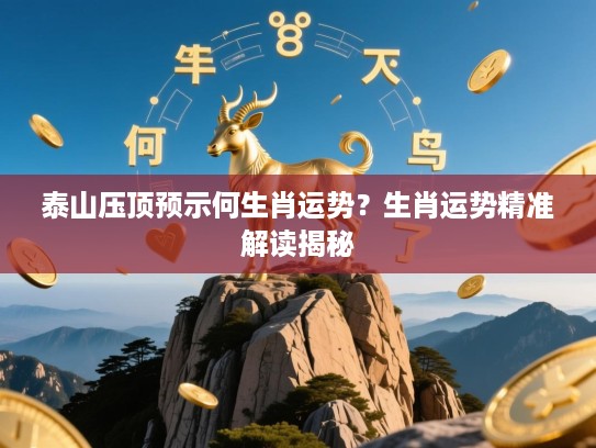 泰山压顶预示何生肖运势？生肖运势精准解读揭秘