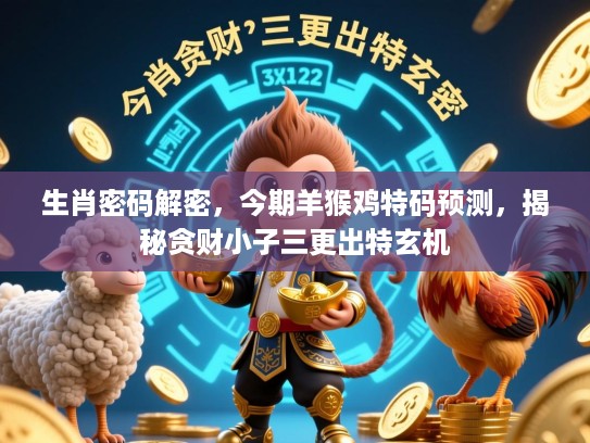 生肖密码解密，今期羊猴鸡特码预测，揭秘贪财小子三更出特玄机