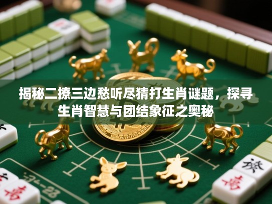 揭秘二撩三边愁听尽猜打生肖谜题,探寻生肖智慧与团结象征之奥秘 揭秘二撩三边愁听尽猜打生肖谜题,探寻生肖智慧与团结象征之奥秘