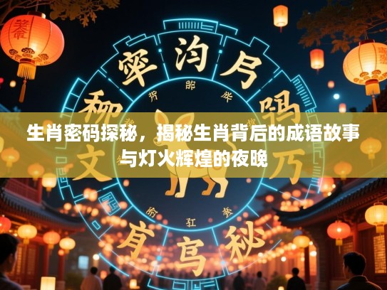 生肖密码探秘,揭秘生肖背后的成语故事与灯火辉煌的夜晚 生肖密码探秘,揭秘生肖背后的成语故事与灯火辉煌的夜晚