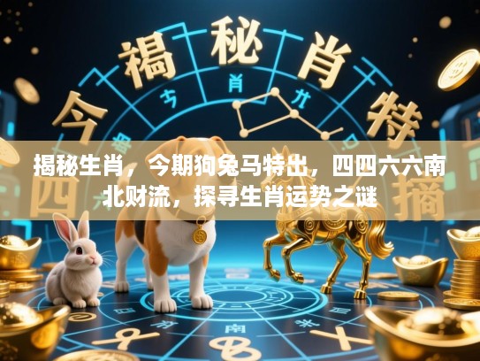 揭秘生肖，今期狗兔马特出，四四六六南北财流，探寻生肖运势之谜
