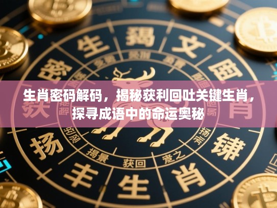 生肖密码解码,揭秘获利回吐关键生肖,探寻成语中的命运奥秘 生肖密码解码,揭秘获利回吐关键生肖,探寻成语中的命运奥秘