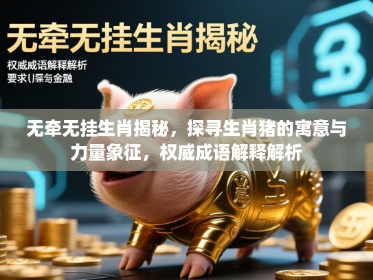 无牵无挂生肖揭秘，探寻生肖猪的寓意与力量象征，权威成语解释解析