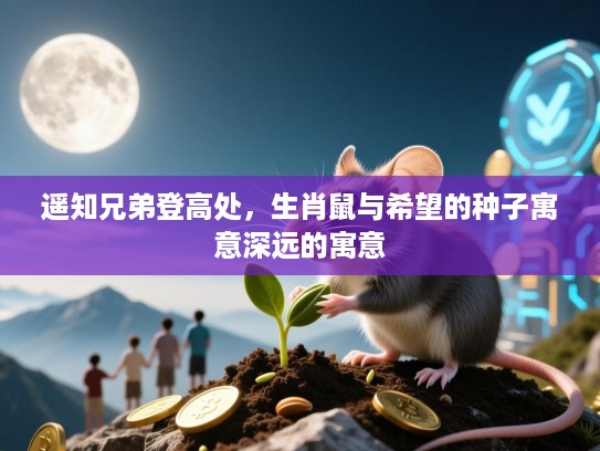 遥知兄弟登高处，生肖鼠与希望的种子寓意深远的寓意