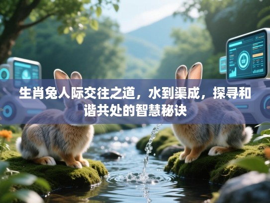 生肖兔人际交往之道,水到渠成,探寻和谐共处的智慧秘诀 生肖兔人际交往之道,水到渠成,探寻和谐共处的智慧秘诀