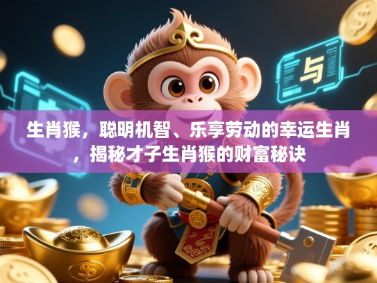 生肖猴，聪明机智、乐享劳动的幸运生肖，揭秘才子生肖猴的财富秘诀