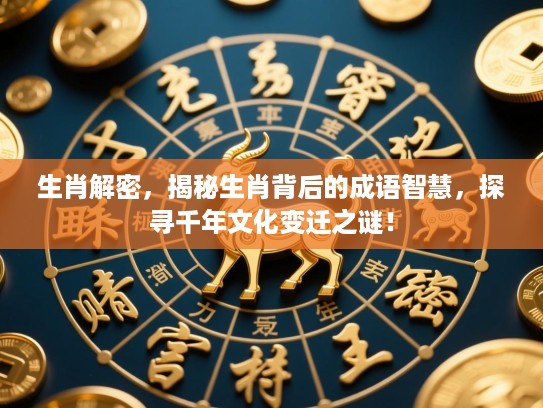生肖解密，揭秘生肖背后的成语智慧，探寻千年文化变迁之谜！