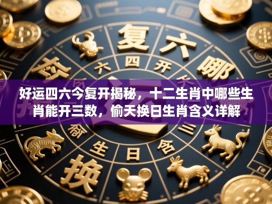 好运四六今复开揭秘，十二生肖中哪些生肖能开三数，偷天换日生肖含义详解