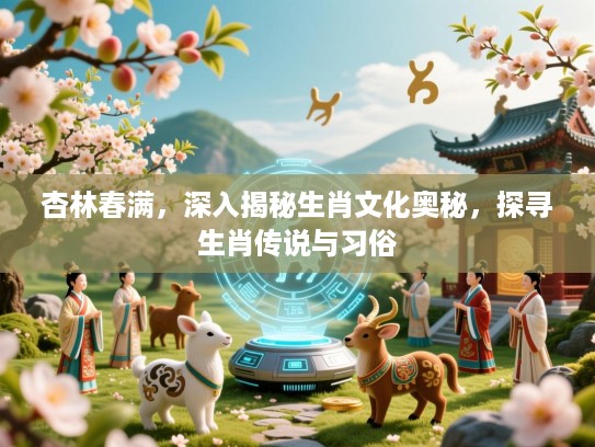 杏林春满，深入揭秘生肖文化奥秘，探寻生肖传说与习俗