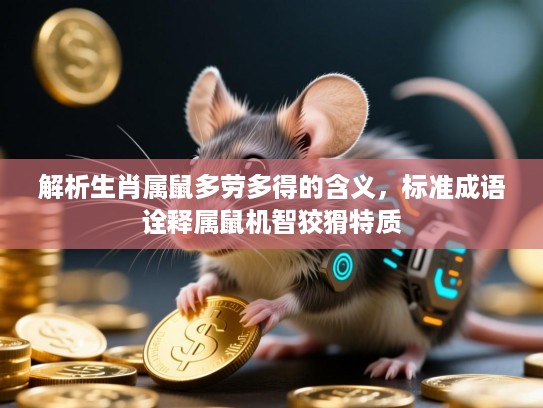 解析生肖属鼠多劳多得的含义，标准成语诠释属鼠机智狡猾特质
