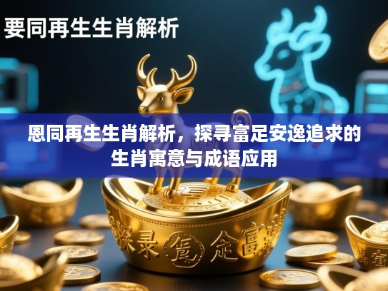 恩同再生生肖解析，探寻富足安逸追求的生肖寓意与成语应用