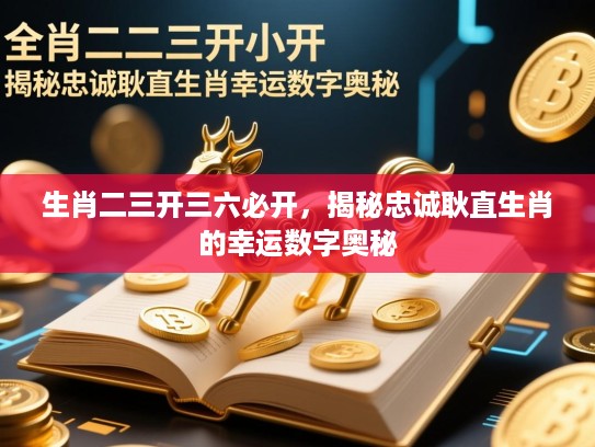 生肖二三开三六必开，揭秘忠诚耿直生肖的幸运数字奥秘