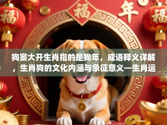 狗窦大开生肖指的是狗年，成语释义详解，生肖狗的文化内涵与象征意义—生肖运势揭秘