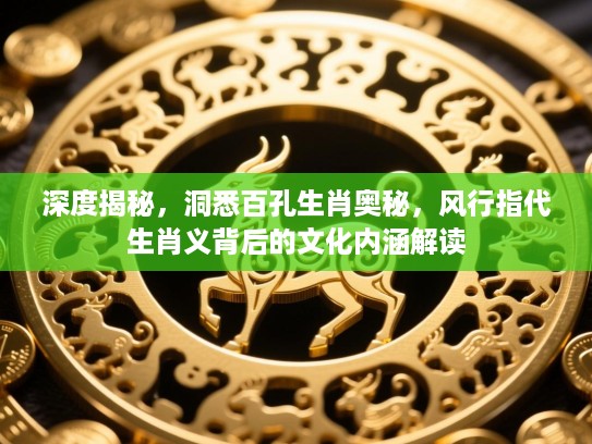 深度揭秘，洞悉百孔生肖奥秘，风行指代生肖义背后的文化内涵解读