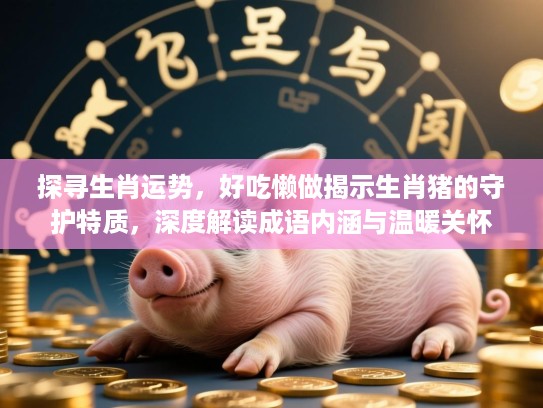 探寻生肖运势，好吃懒做揭示生肖猪的守护特质，深度解读成语内涵与温暖关怀