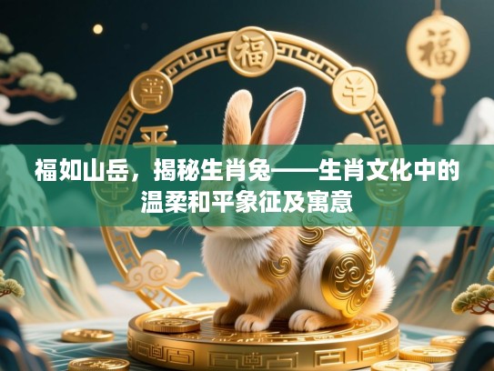 福如山岳，揭秘生肖兔——生肖文化中的温柔和平象征及寓意