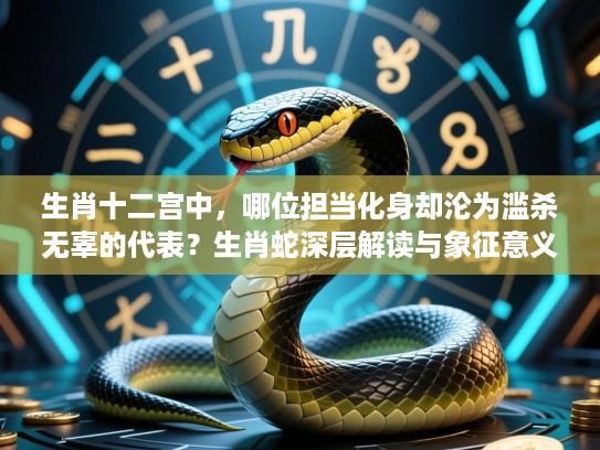 生肖十二宫中，哪位担当化身却沦为滥杀无辜的代表？生肖蛇深层解读与象征意义探秘