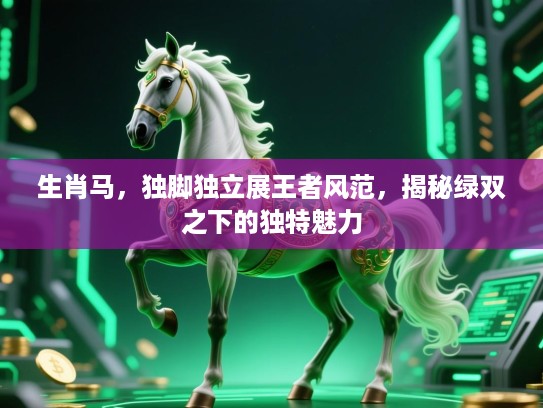 生肖马，独脚独立展王者风范，揭秘绿双之下的独特魅力