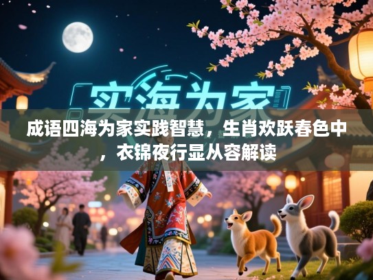 成语四海为家实践智慧，生肖欢跃春色中，衣锦夜行显从容解读