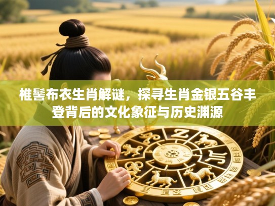 椎髻布衣生肖解谜，探寻生肖金银五谷丰登背后的文化象征与历史渊源