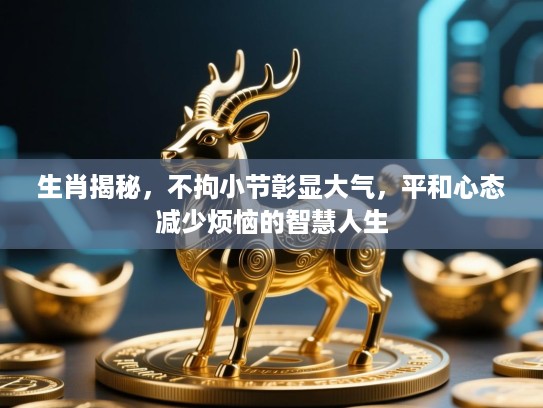 生肖揭秘，不拘小节彰显大气，平和心态减少烦恼的智慧人生