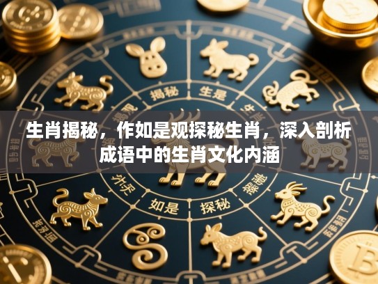 生肖揭秘，作如是观探秘生肖，深入剖析成语中的生肖文化内涵