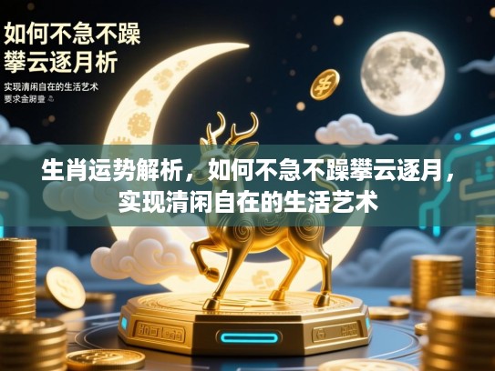 生肖运势解析，如何不急不躁攀云逐月，实现清闲自在的生活艺术