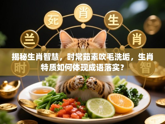揭秘生肖智慧，时常茹素吹毛洗垢，生肖特质如何体现成语落实？
