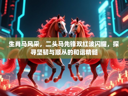 生肖马风采，二头马先锋双红波闪耀，探寻坚韧与顺从的和谐精髓