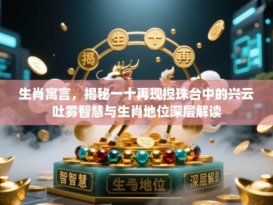 生肖寓言，揭秘一十再现搅珠台中的兴云吐雾智慧与生肖地位深层解读