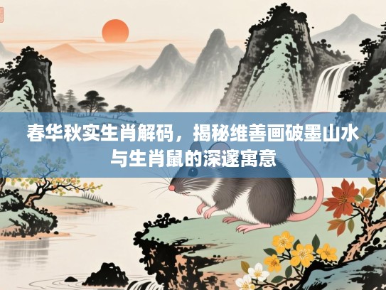 春华秋实生肖解码，揭秘维善画破墨山水与生肖鼠的深邃寓意