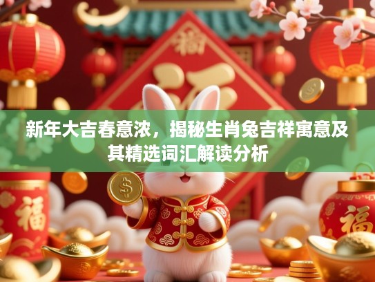 新年大吉春意浓，揭秘生肖兔吉祥寓意及其精选词汇解读分析