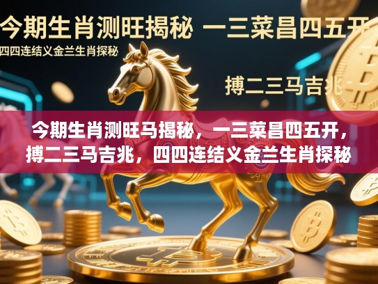 今期生肖测旺马揭秘，一三菜昌四五开，搏二三马吉兆，四四连结义金兰生肖探秘