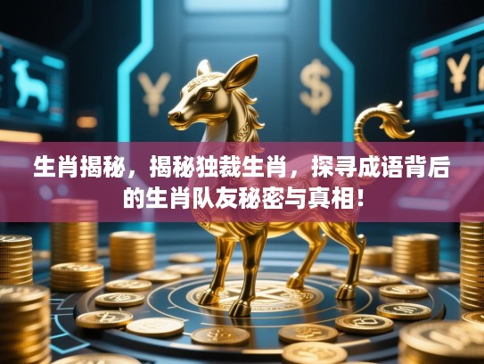 生肖揭秘，揭秘独裁生肖，探寻成语背后的生肖队友秘密与真相！