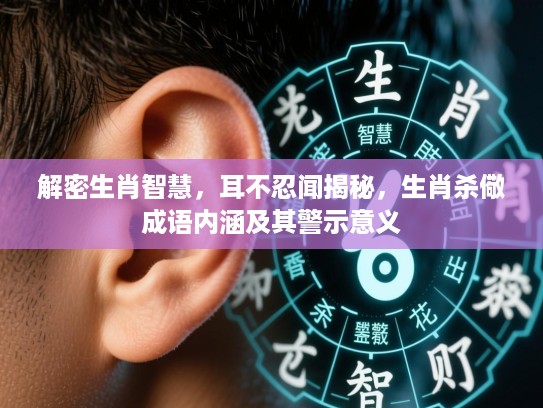 解密生肖智慧，耳不忍闻揭秘，生肖杀儆成语内涵及其警示意义