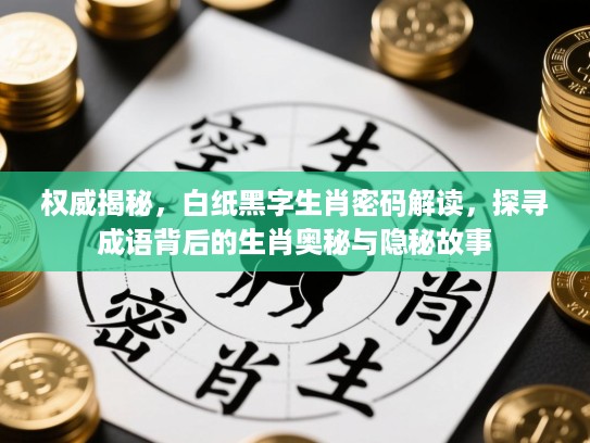 权威揭秘，白纸黑字生肖密码解读，探寻成语背后的生肖奥秘与隐秘故事