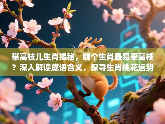 攀高枝儿生肖揭秘，哪个生肖最易攀高枝？深入解读成语含义，探寻生肖桃花运势！
